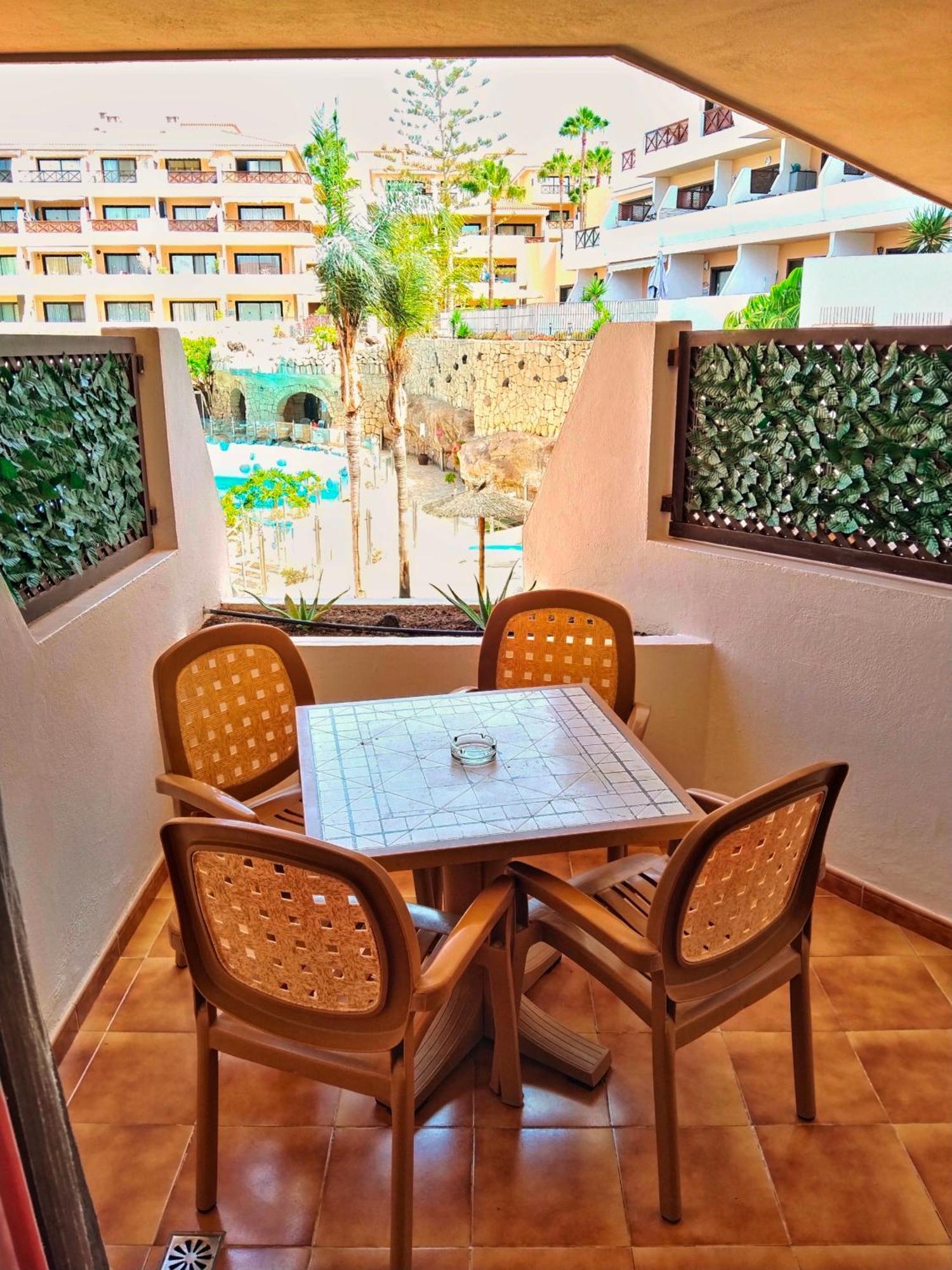 Maximar Apartment 8 Bed Places, Heated Swimmingpool Arona  Eksteriør billede