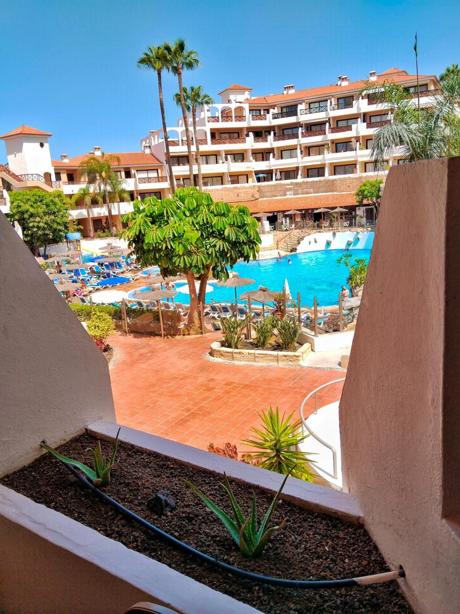 Maximar Apartment 8 Bed Places, Heated Swimmingpool Arona  Eksteriør billede